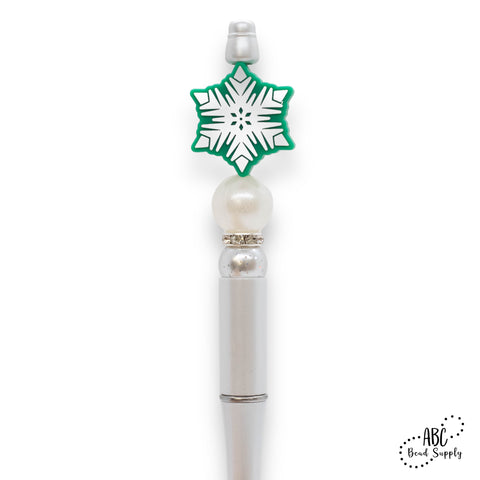 Snowflake Beadable Pen Kit