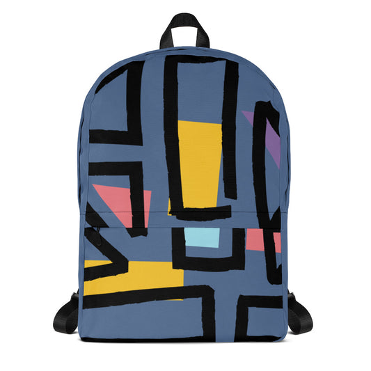 Backpack/Abstract Drawing shapes