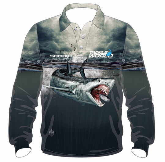 Big Barra Fishing Jersey Youth - Samaki Australia