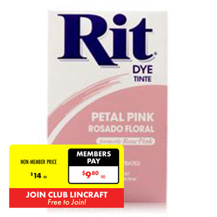 Rit Clothing Dye: PETAL PINK! 