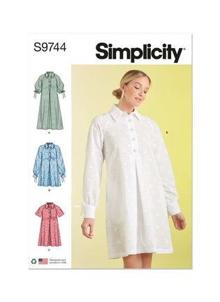 Simplicity Pattern 8872 Misses' Pullover Dress – Lincraft New Zealand