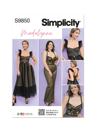 Simplicity Pattern 8162 Misses Corset Costume – Lincraft New Zealand