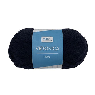 Makr Veronica Crochet & Knitting Yarn, Blue Fuchsia Mix- 100g