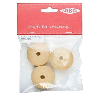 Arbee Wood Macrame Ring, 5pk – Lincraft New Zealand