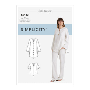 Simplicity Pattern 8657 Misses' Caftan with Options for Design Hacking –  Lincraft