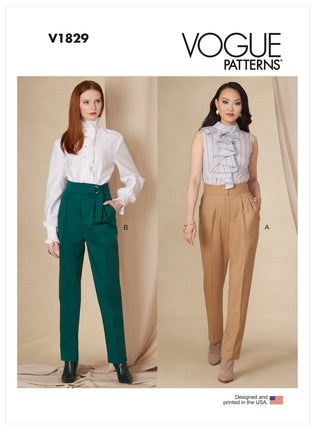 Butterick B6851 Misses' No-Side Seam Shorts, Capris and Pants
