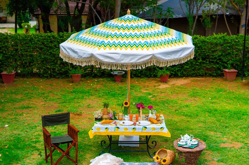 Tiffany vintage garden parasols