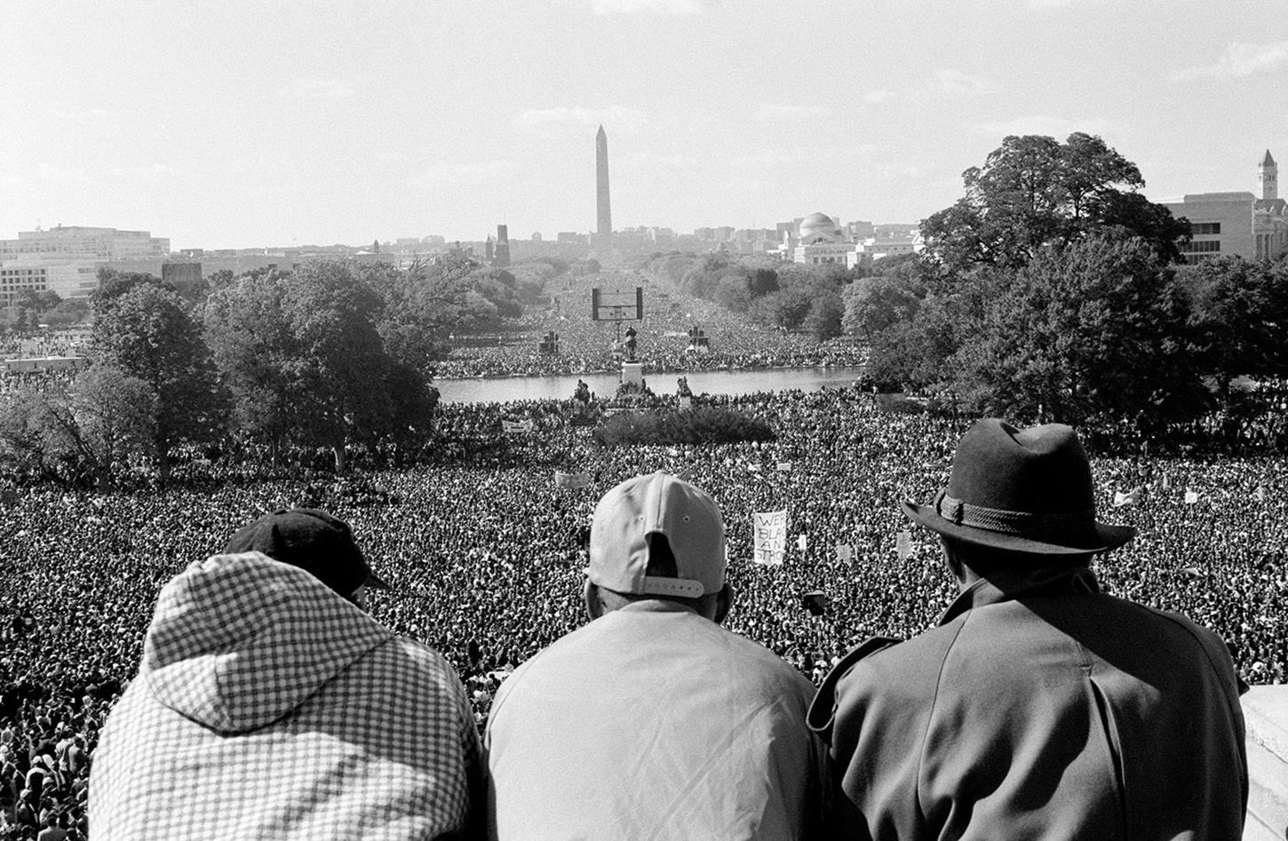 The Million Man March. Washington D.C., 1995. - Eli Reed Print \u2013 Magnum Photos