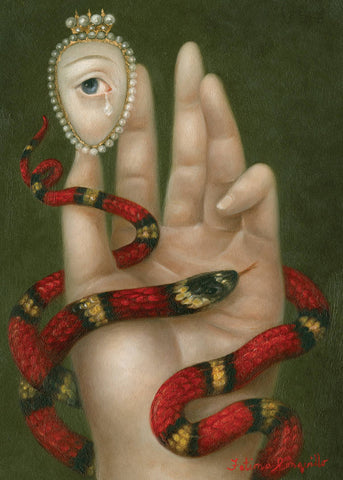 Gucci secret eye with snake by fatima ronquillo