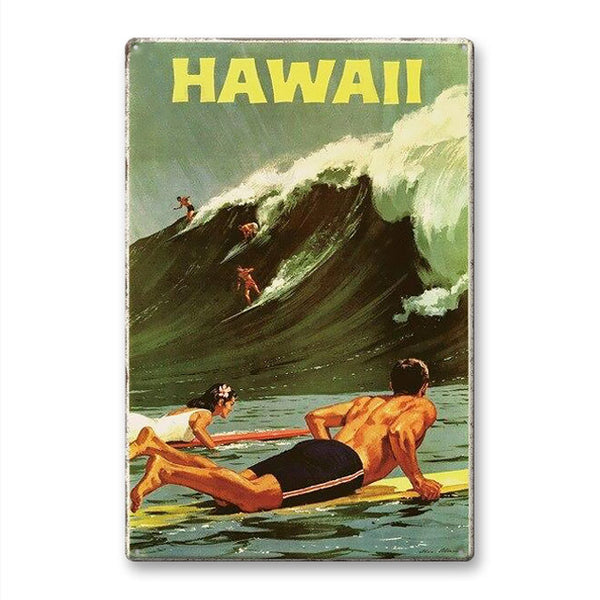 Plaque En Métal Vintage Hawaii Plaque Ton Mur 