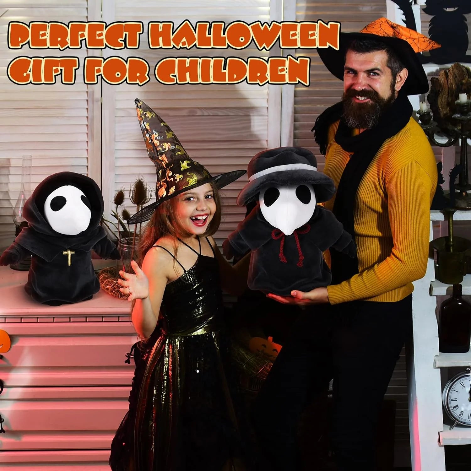 Halloween Crow Doctor Stuffed Animal 2