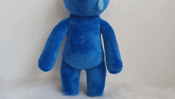 Rainbow Friends Baby Blue Plush 9 Inch Tall Doll 