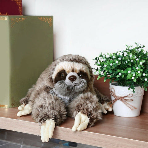 Realistic sales sloth plush