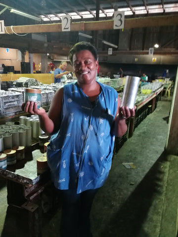 Margaret at Kapula making Fair Trade candles #Blacklivesmatter