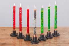 Kwanzaa taper candle collection