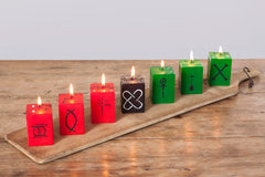 Kwanzaa Cube Candle Collection