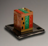 African Mineral cube candle