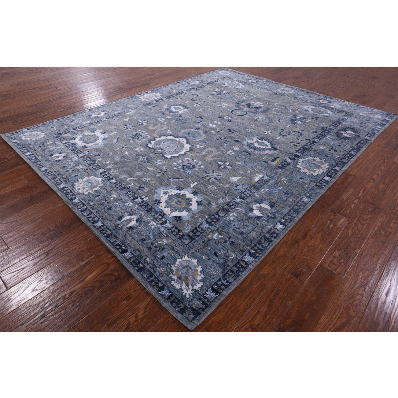Manhattan Rugs Wool & Silk Persian Hand Knotted Rug 7' 11
