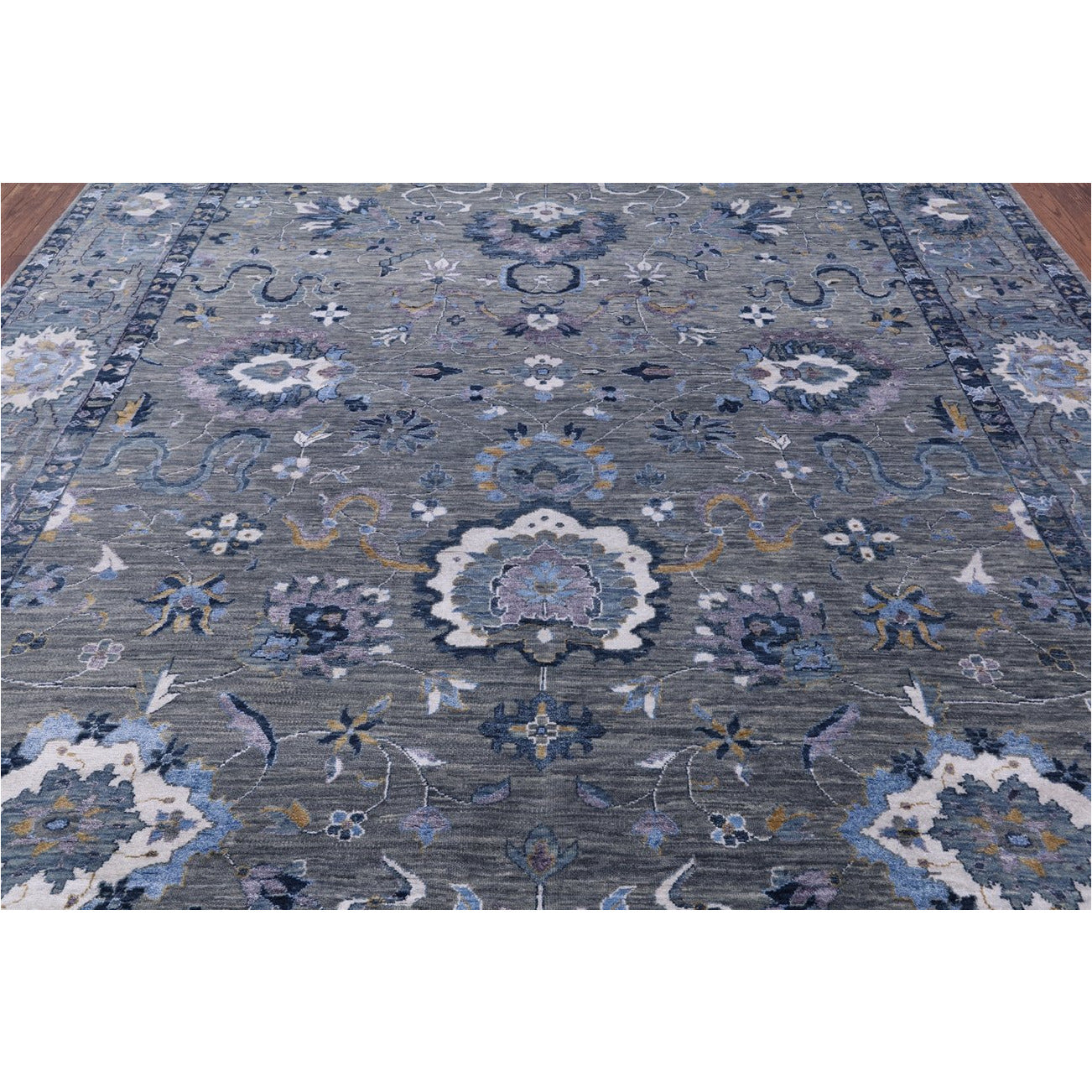 Manhattan Rugs Wool & Silk Persian Hand Knotted Rug 7' 11