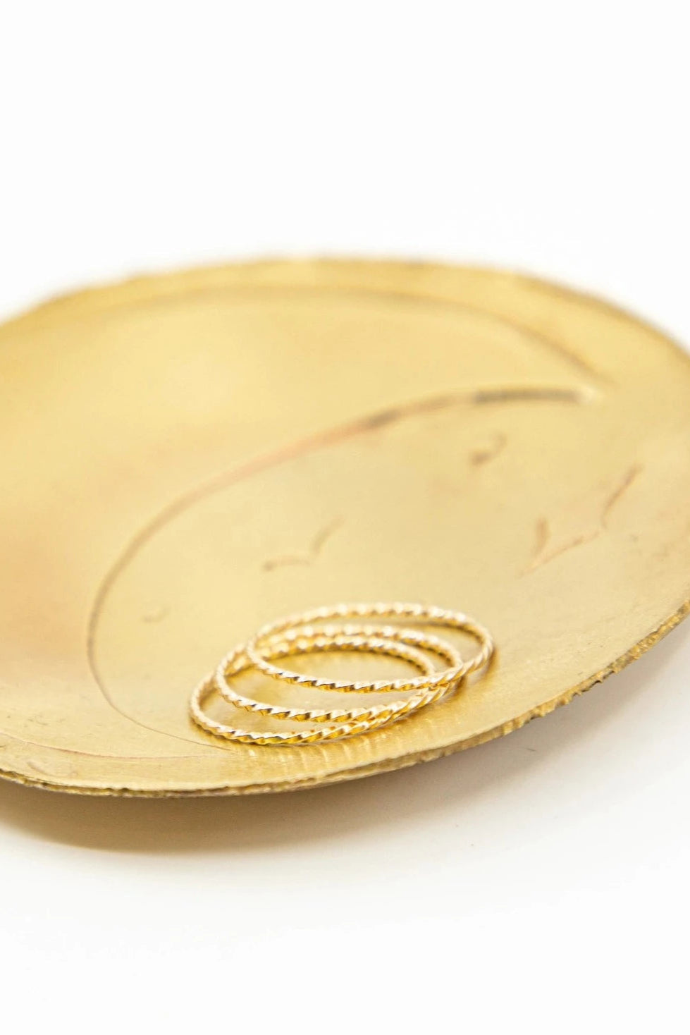Twist Thin Stacking Ring