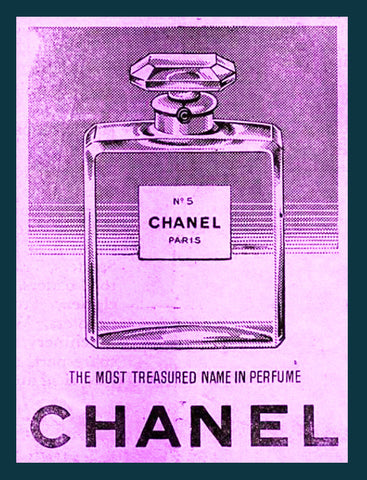 Chanel No. 5 (black/purple)