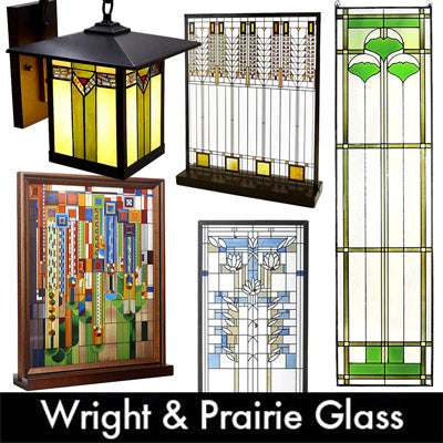 Frank Lloyd Wright & Prairie Glass