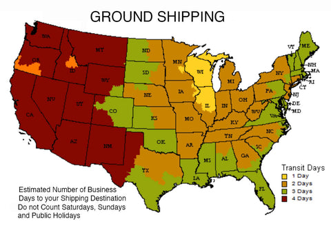 Estimated Ground Shipping Time