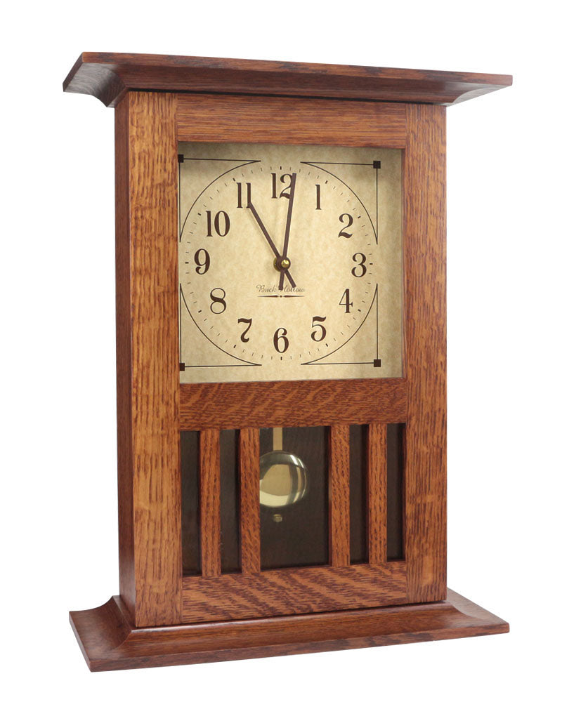 Amish Mission Craftsman Mantel Clock Maclin Studio