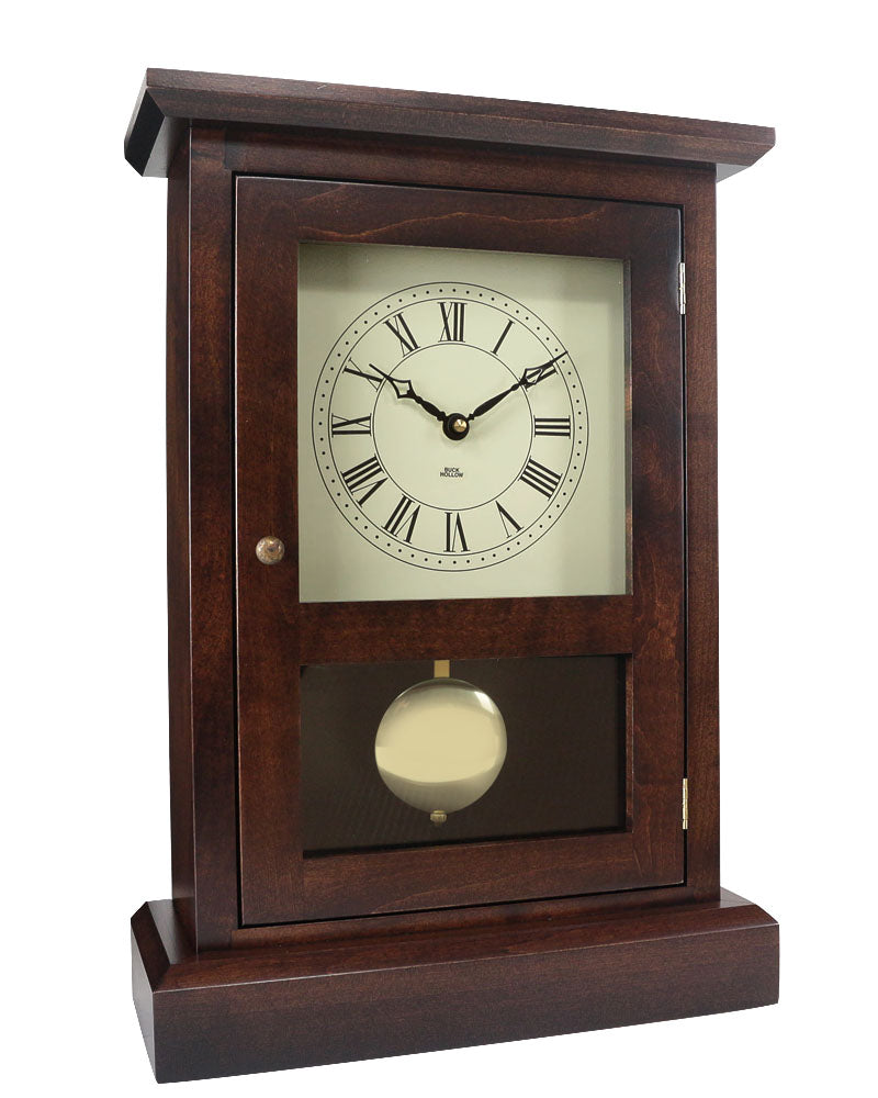 Amish Shaker Craftsman Mantel Clock Maclin Studio