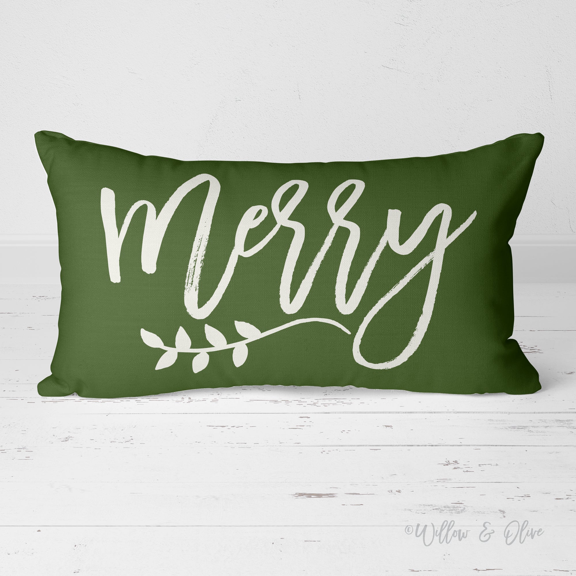 christmas lumbar throw pillows