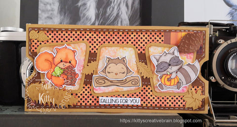 Fall Woodsy Critters Clear Stamp Set