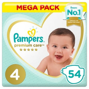 Pampers Care Diapers Size 4 Maxi 9-14 Kg Mega Pack myGroceryfinder
