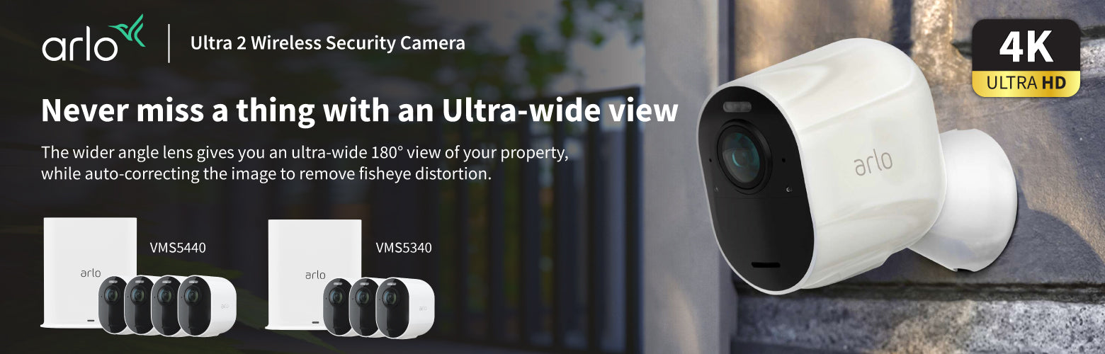Arlo Ultra | Cutting edge protection for what matters most