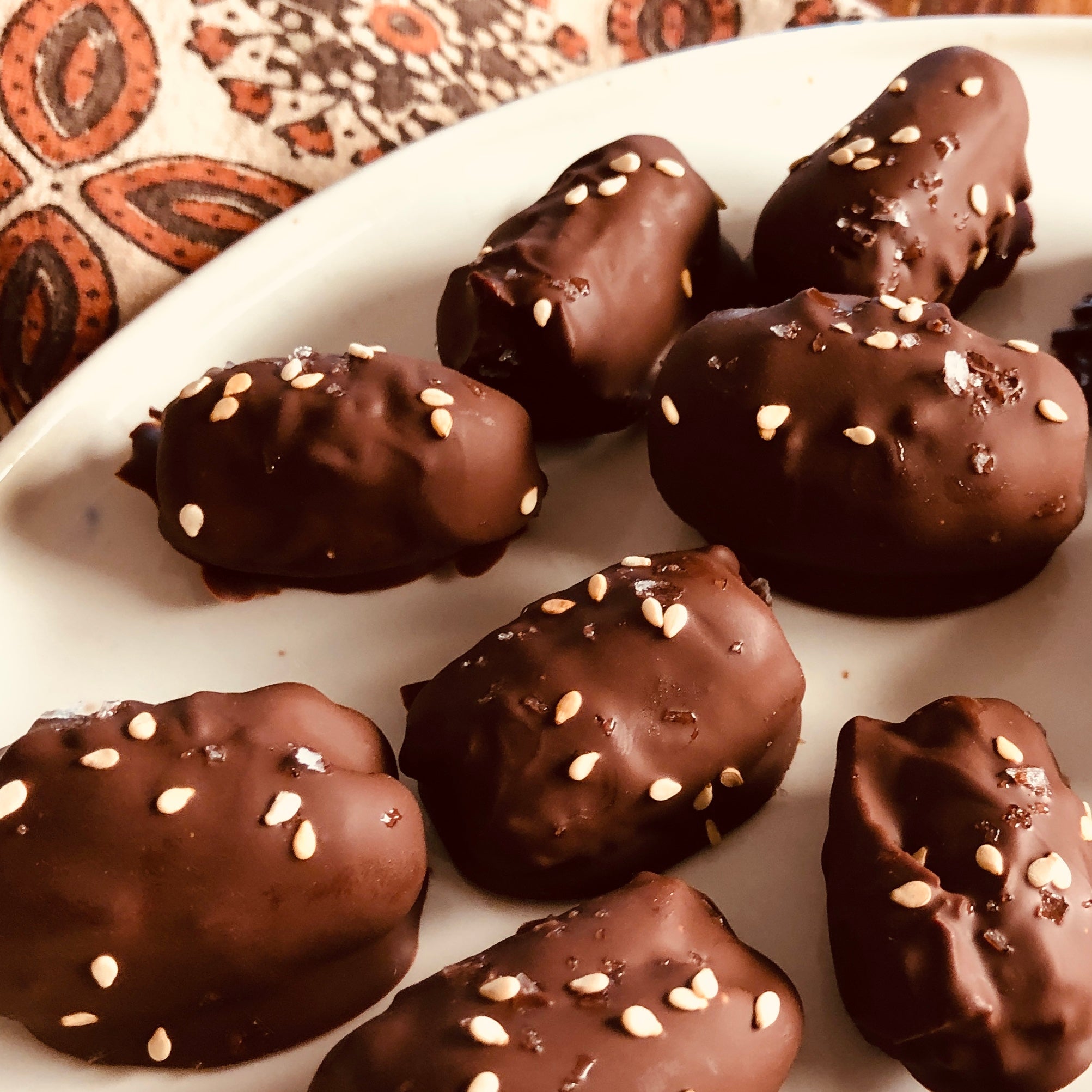 Chocolate Covered Date And Nut Balls Nut • Hut 3617