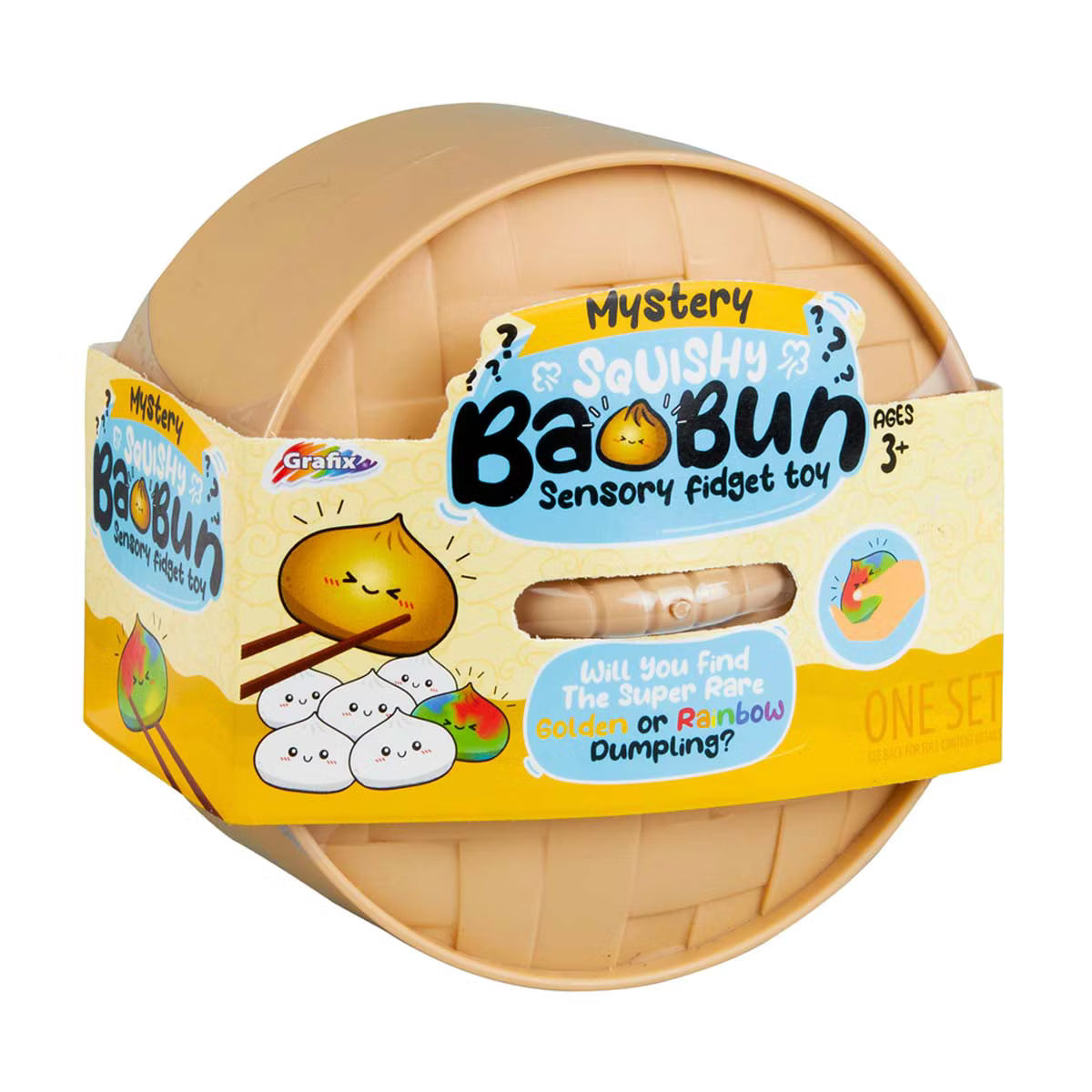 Dumpling Squishy - Mystery Bun Fidget Toy
