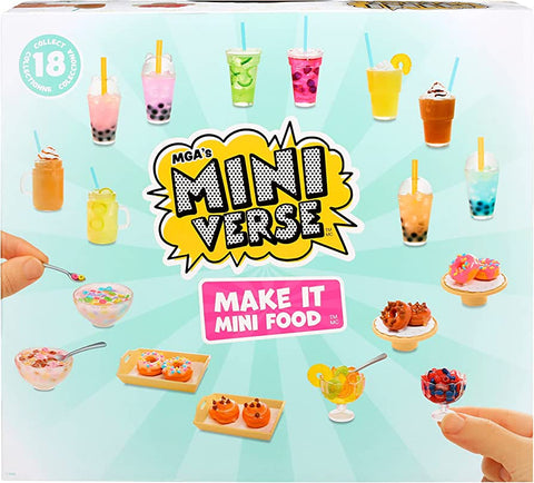 MGA's Miniverse - Make It Mini Food Café Series 1 Minis • Showcase US