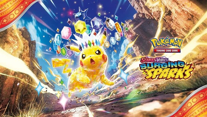 Pokémon TCG: Scarlet & Violet—Surging Sparks Sleeved Booster (Assorted)