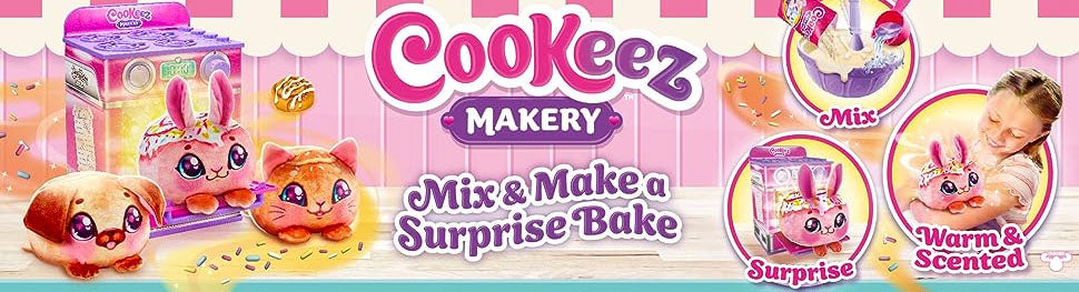 Cookeez Makery™ 'Bake Your Own Plush' Oven Playset • Showcase US
