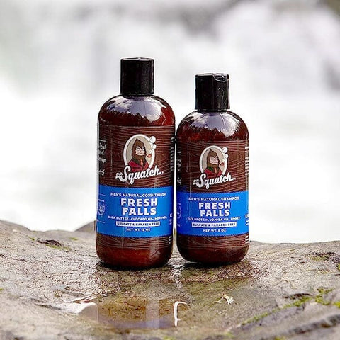 Dr. Squatch Men's Natural Shampoo Fresh Falls 8 oz - Free Shipping