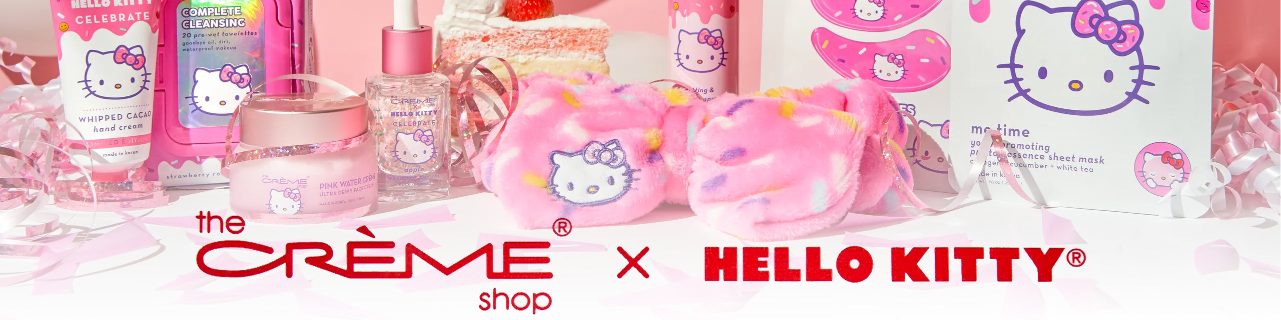 The Crème Shop x Sanrio Hello Kitty Perfect Pink Travel Case
