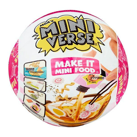 Miniverse Make It Mini Food Series Blind Box Mga Surprise Ball