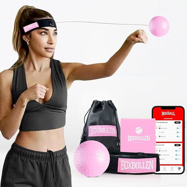 Boxbollen W/ Headband And App (Original Red OR Pink) • Showcase