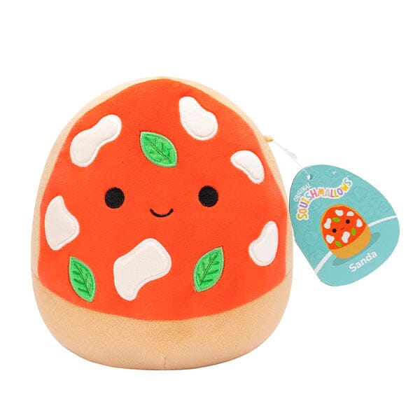 Squishmallows Super Soft Plush Toys 7.5" Sanda The Margherita Pizza Preorder Showcase