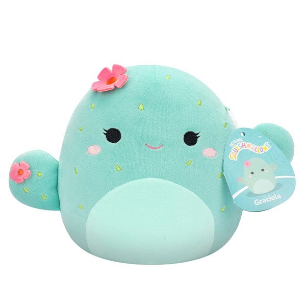 Squishmallows Super Soft Plush Toys 7.5" Graciela The Cactus Preorder Showcase