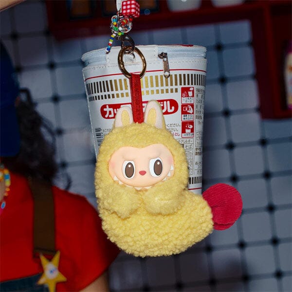Pop Mart x THE MONSTERS: Labubu Wacky Mart Earphone Case Zipper Plush Doll Pendant (1pc)