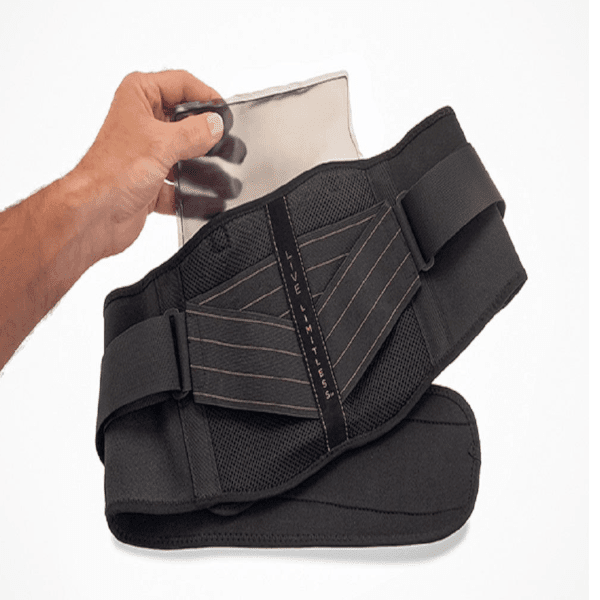 Copper Fit® Unisex Rapid Relief Back Support Brace with Hot/Cold Therapy,  Adjustable