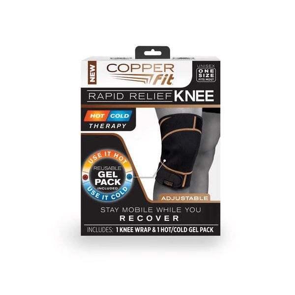 Copper Fit Rapid Relief Back Support 3 In 1 One Size Hot/Cold