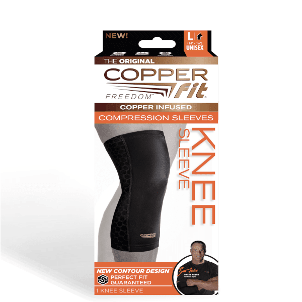 Tommie Copper 2 XL men's contoured knee sleeve 0320UR010107MBAG