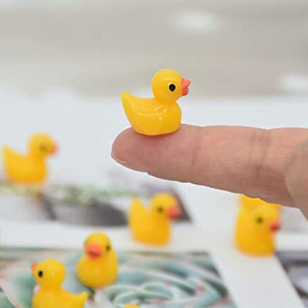 Mini Rubber Ducks Bath Duck Toys Mini Rubber Duck Small Yellow Ducky Party