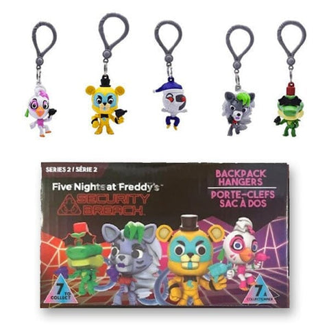 3D FNAF: Security Breach Series 2 Collectible Clip Hanger Blind Bags ( •  Showcase US